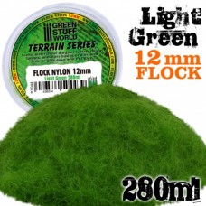 Static Grass Flock 12mm - Grass Green